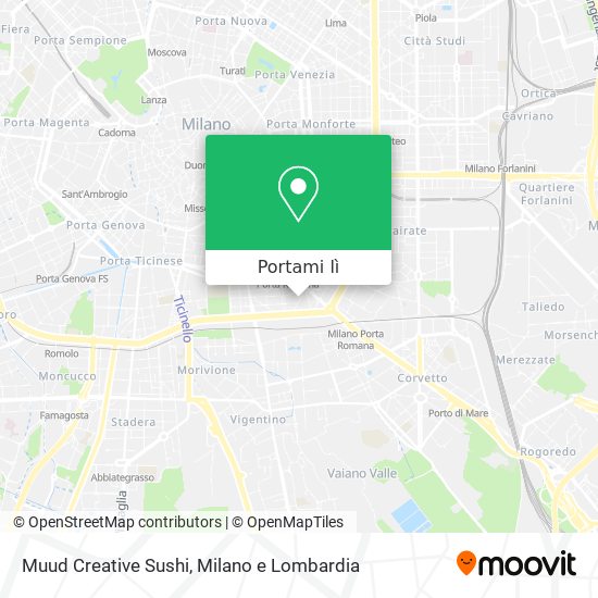 Mappa Muud Creative Sushi