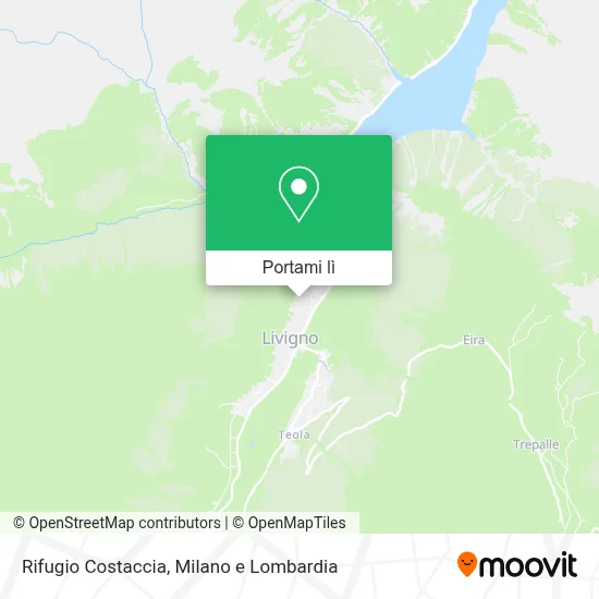 Mappa Rifugio Costaccia