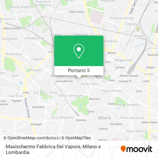 Mappa Maxischermo Fabbrica Del Vapore