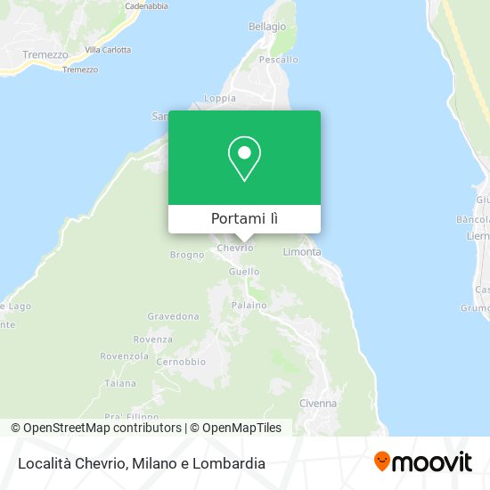 Mappa Località Chevrio