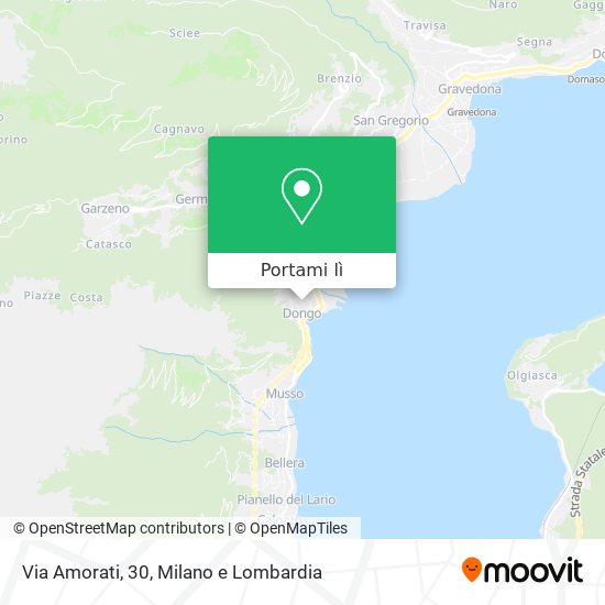 Mappa Via Amorati, 30