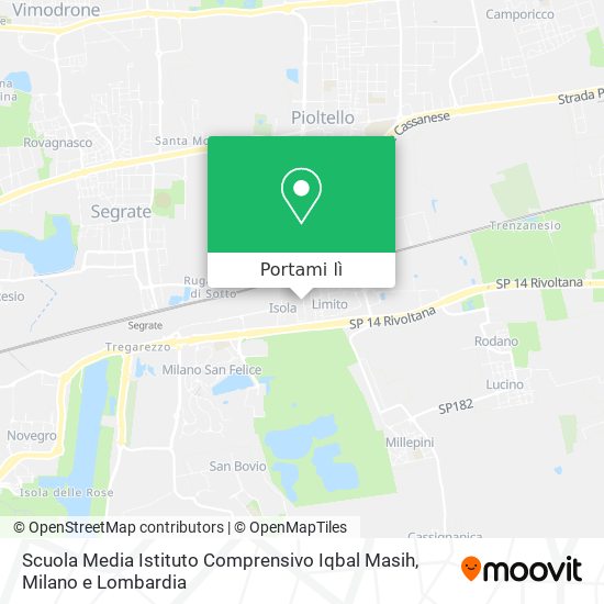 Mappa Scuola Media Istituto Comprensivo Iqbal Masih