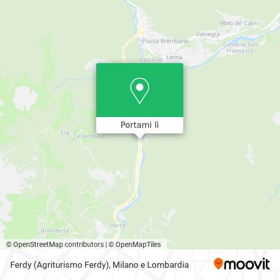 Mappa Ferdy (Agriturismo Ferdy)