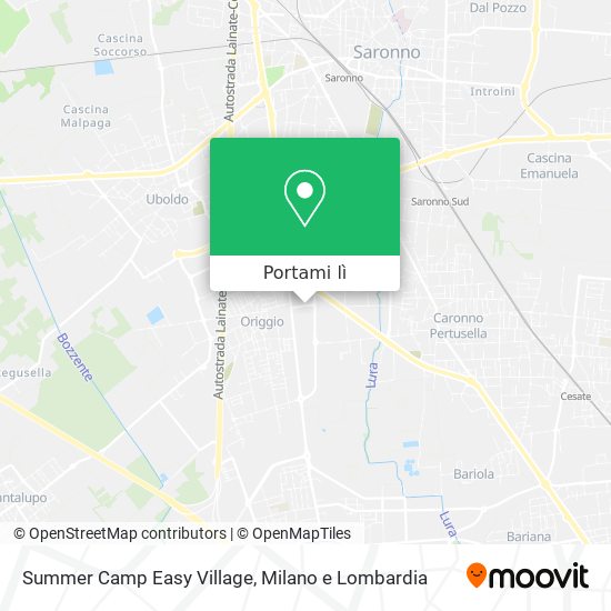 Mappa Summer Camp Easy Village