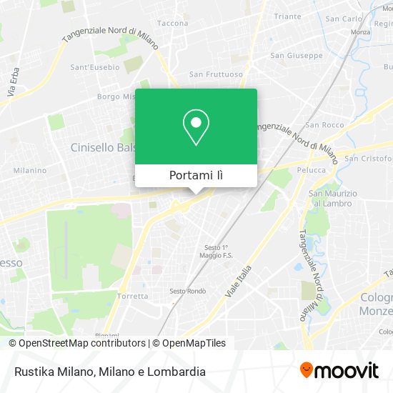 Mappa Rustika Milano