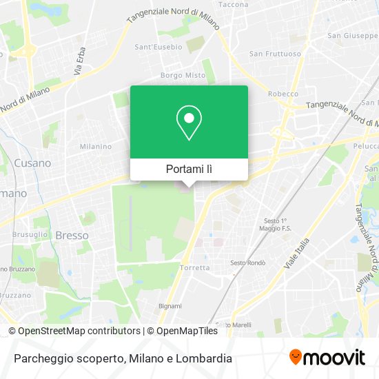 Mappa Parcheggio scoperto