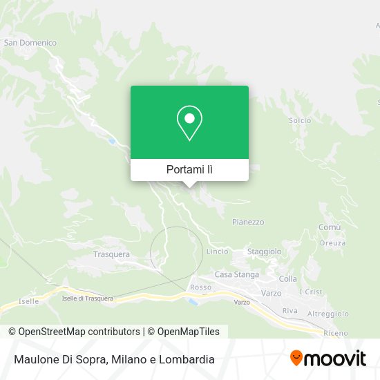 Mappa Maulone Di Sopra