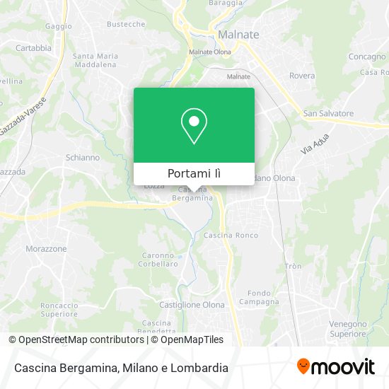 Mappa Cascina Bergamina