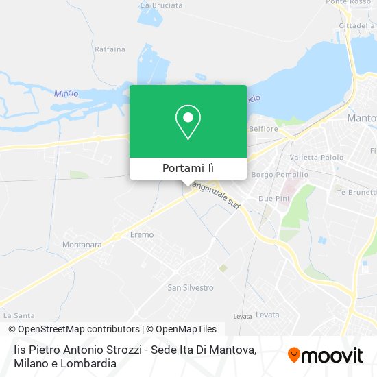 Mappa Iis Pietro Antonio Strozzi - Sede Ita Di Mantova