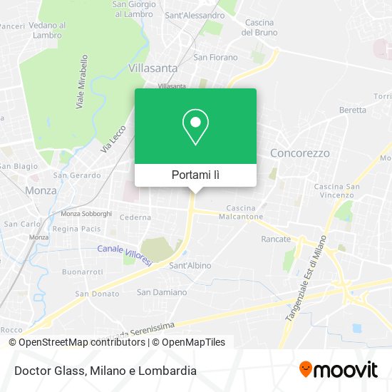 Mappa Doctor Glass