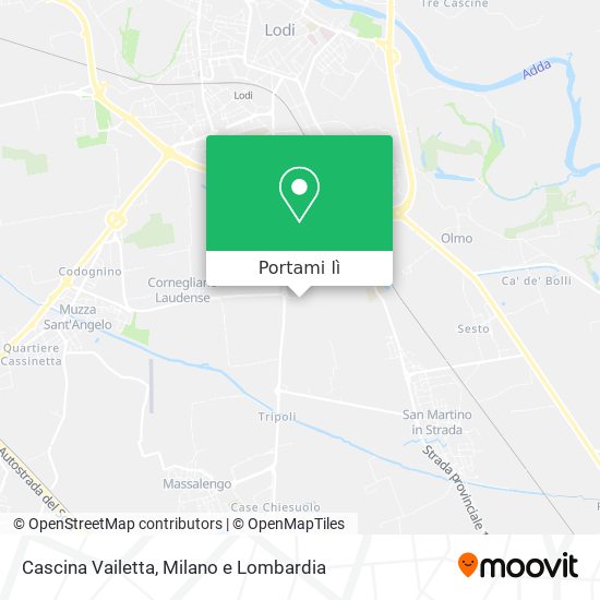 Mappa Cascina Vailetta