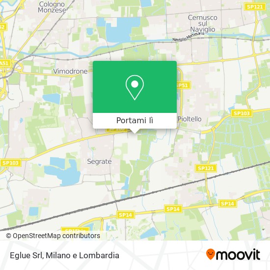 Mappa Eglue Srl