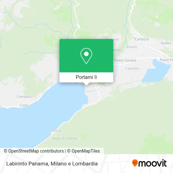 Mappa Labirinto Panama