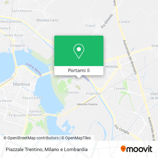 Mappa Piazzale Trentino