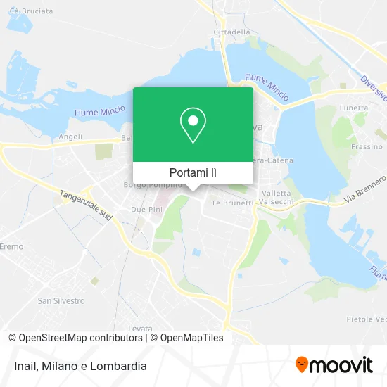 Mappa Inail