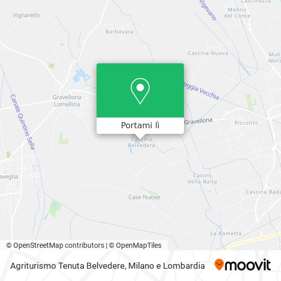 Mappa Agriturismo Tenuta Belvedere