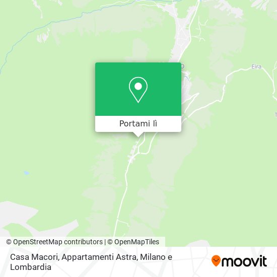 Mappa Casa Macori, Appartamenti Astra