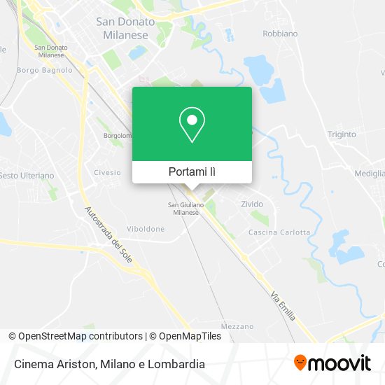 Mappa Cinema Ariston