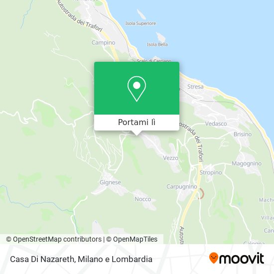 Mappa Casa Di Nazareth