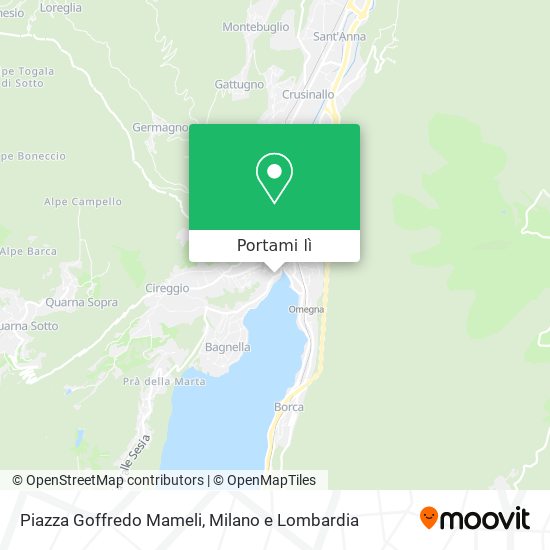 Mappa Piazza Goffredo Mameli