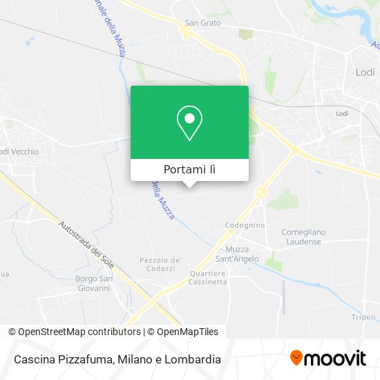 Mappa Cascina Pizzafuma