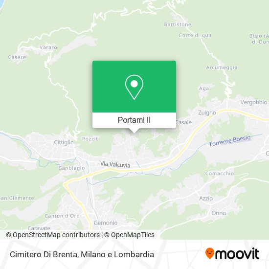Mappa Cimitero Di Brenta