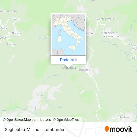 Mappa Seghebbia