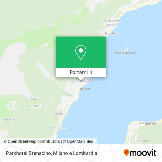 Mappa Parkhotel Brenscino