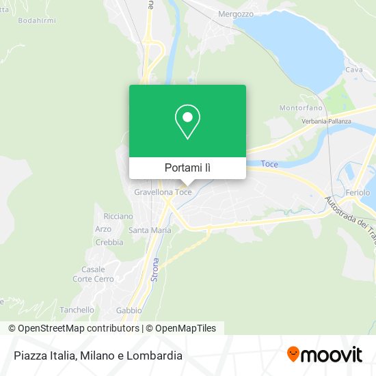 Mappa Piazza Italia
