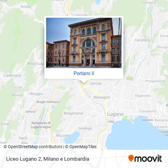 Mappa Liceo Lugano 2