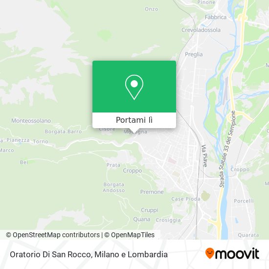 Mappa Oratorio Di San Rocco