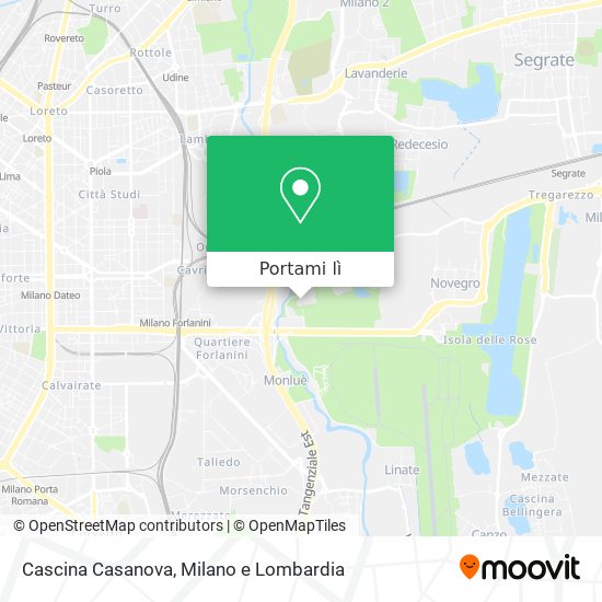 Mappa Cascina Casanova