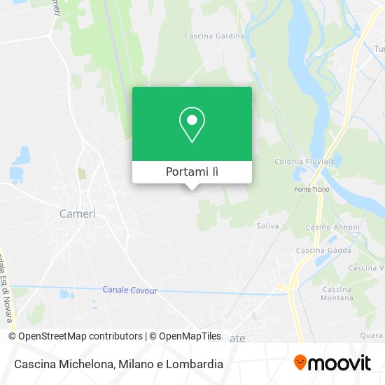 Mappa Cascina Michelona