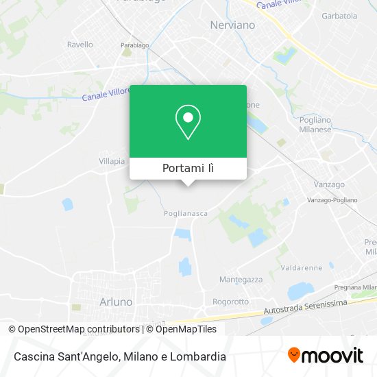 Mappa Cascina Sant'Angelo