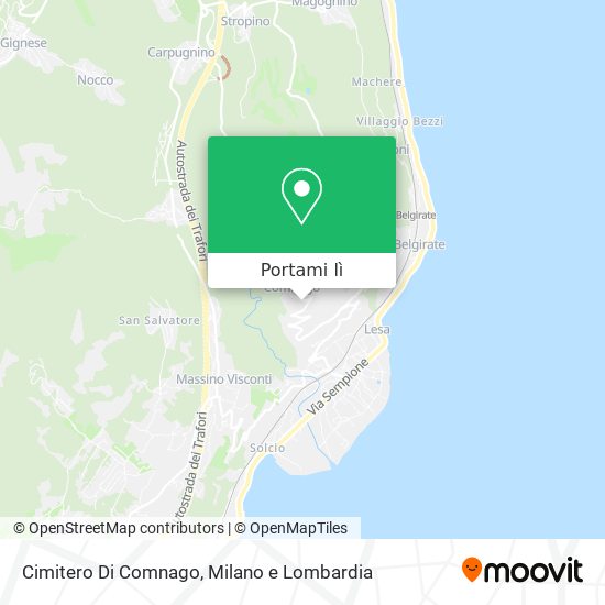 Mappa Cimitero Di Comnago