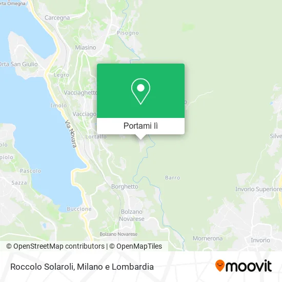 Mappa Roccolo Solaroli