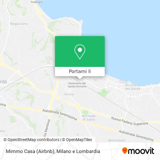 Mappa Mimmo Casa (Airbnb)