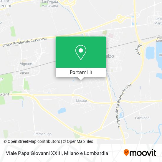 Mappa Viale Papa Giovanni XXIII