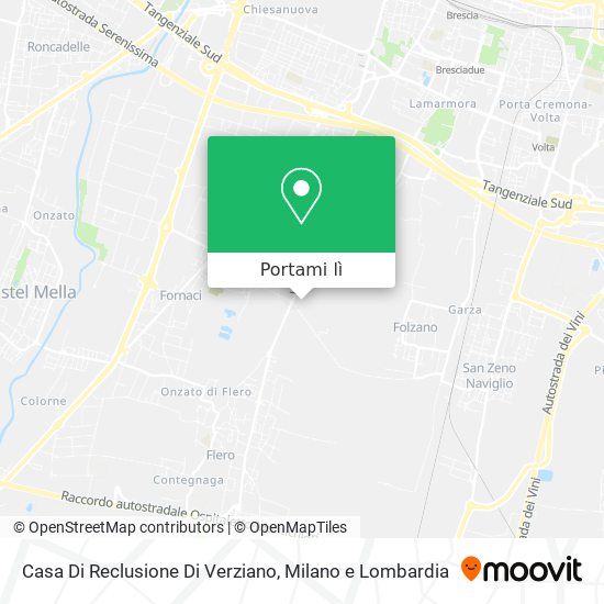 Mappa Casa Di Reclusione Di Verziano