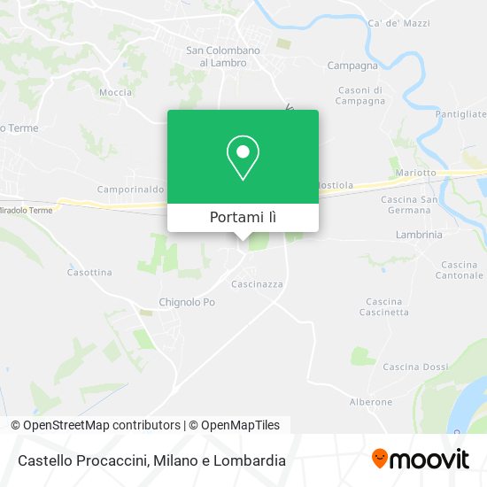 Mappa Castello Procaccini