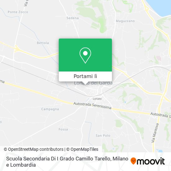 Mappa Scuola Secondaria Di I Grado Camillo Tarello