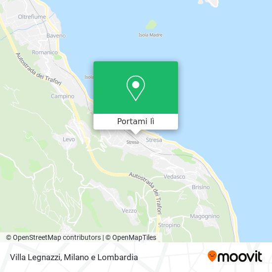 Mappa Villa Legnazzi