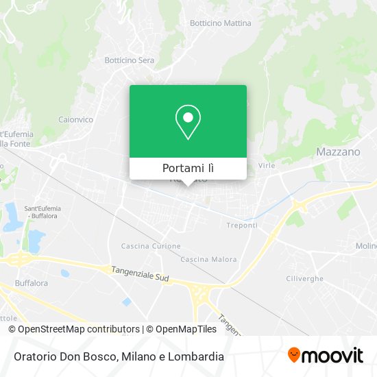 Mappa Oratorio Don Bosco