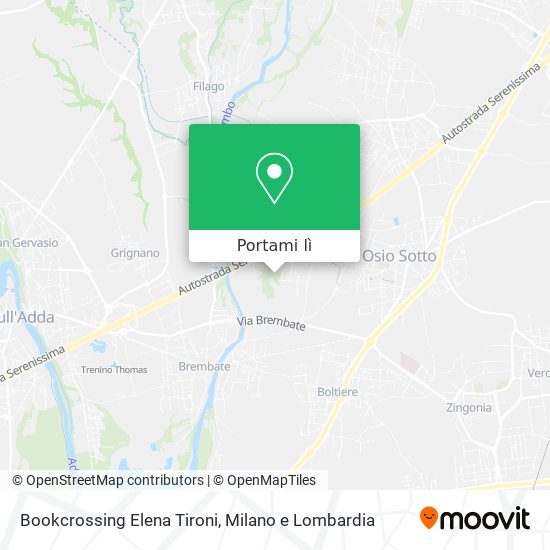 Mappa Bookcrossing Elena Tironi