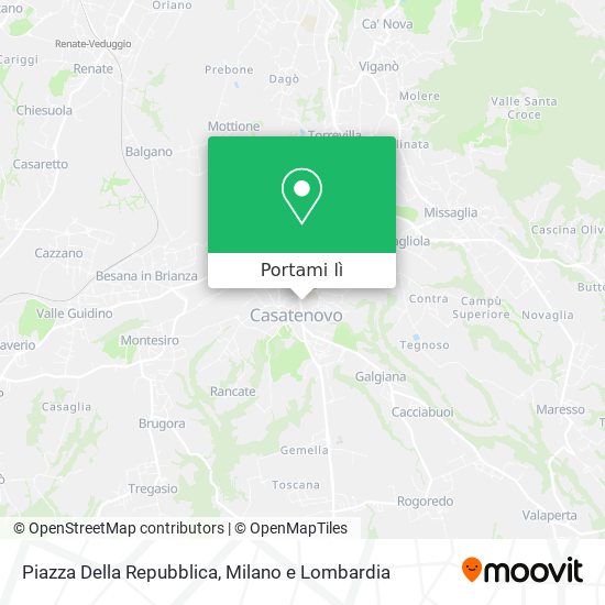 Mappa Piazza Della Repubblica