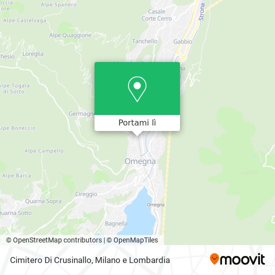 Mappa Cimitero Di Crusinallo