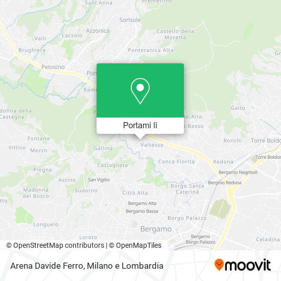 Mappa Arena Davide Ferro