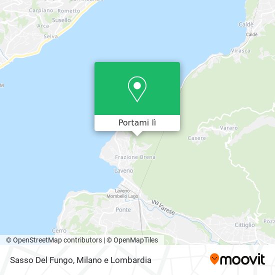 Mappa Sasso Del Fungo