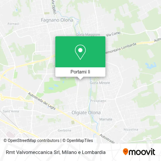 Mappa Rmt Valvomeccanica Srl