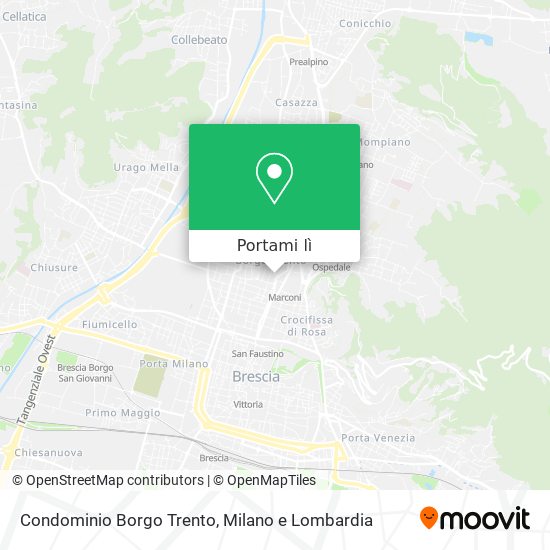 Mappa Condominio Borgo Trento